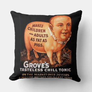 Groves Tonic gör barn och vuxnor till tjock som gr Kudde