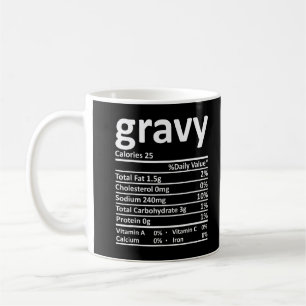 Grovfoderkostume Food Facts Ch. Thanksgiving Kaffemugg