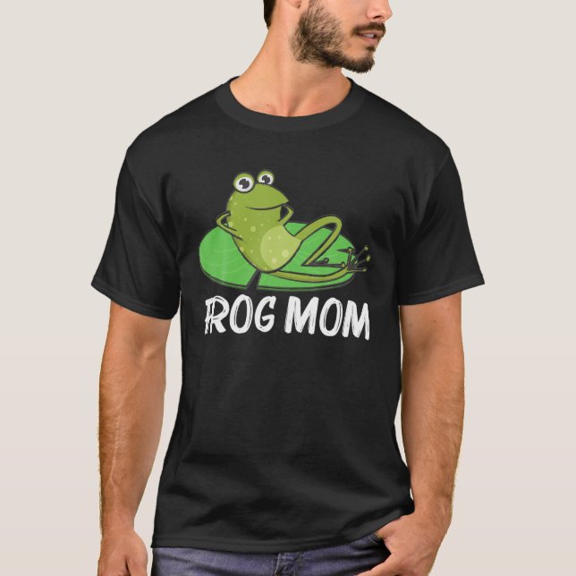 Grovgift för Mamma Kvinnor i grottlöksgroda T Shirt (Framsida)