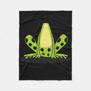 Grovkroppskonstruktion Cute Easy Reptile Halloween Fleecefilt