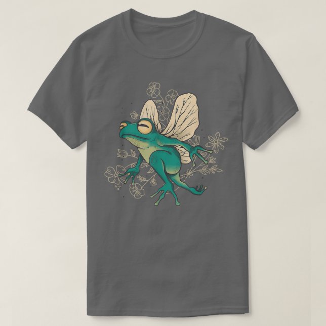 Grovmjölk med Vingar T Shirt (Design framsida)