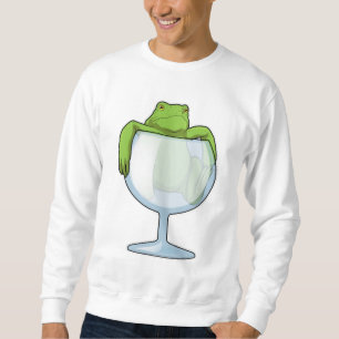 Grovt glas lång ärmad tröja
