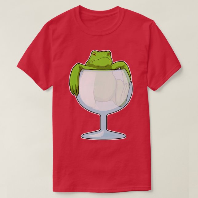 Grovt glas t shirt (Design framsida)