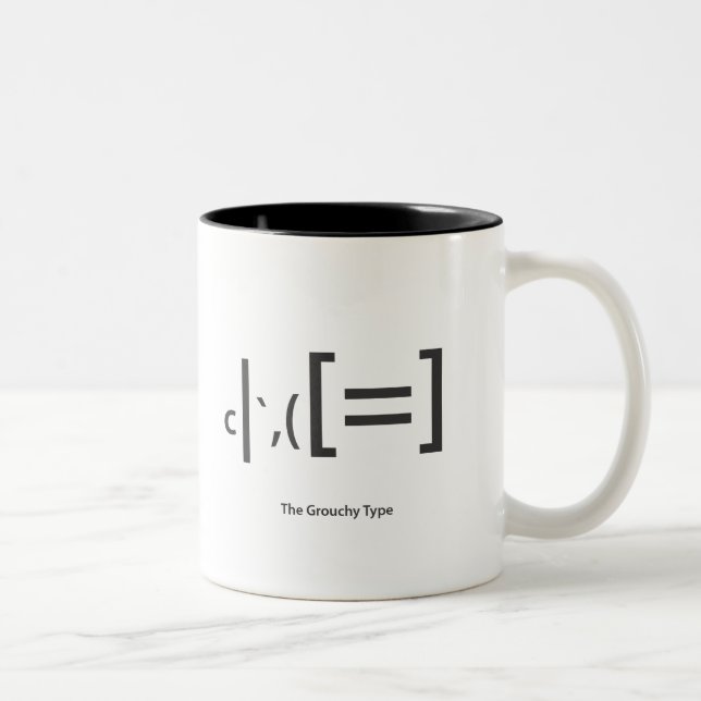 grovt kaffe mugg (Höger)