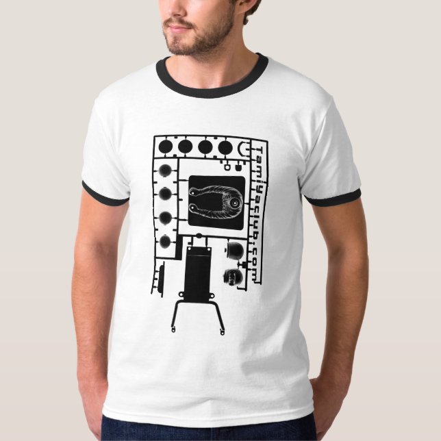 Grovt ryttareträd t-shirt (Framsida)