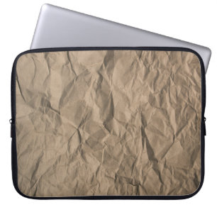 Grovt sammankopplat pappert: återvunnet struktur laptop fodral