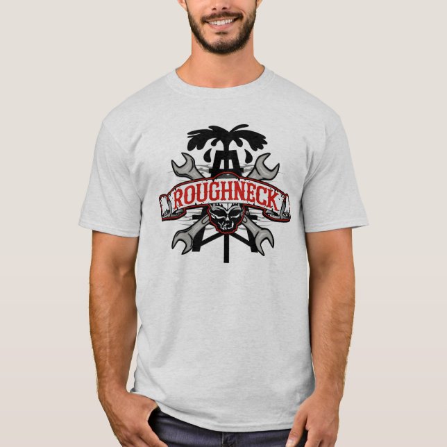 grovt skalldesign t shirt (Framsida)