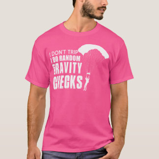Grovt Skydiving inom familjen T Shirt
