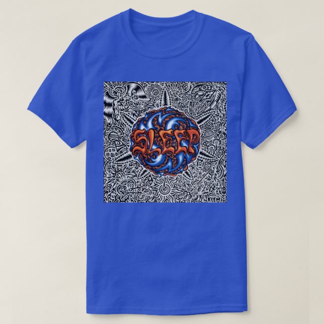 Grovt stoner-slam från Heligan i metall, bergsalbu T Shirt (Design framsida)