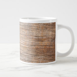 Grovt träplåt jumbo mugg