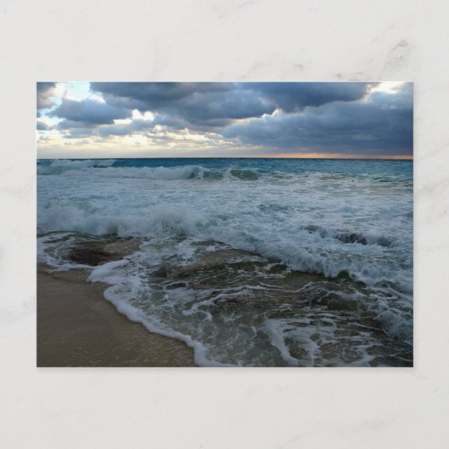 grovt vykort för vatten (Framsida)