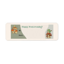 Grovt vykort-ID för postkorsning