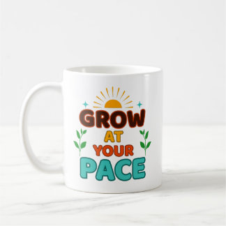 Grow at Your Pace - Mug Kaffemugg