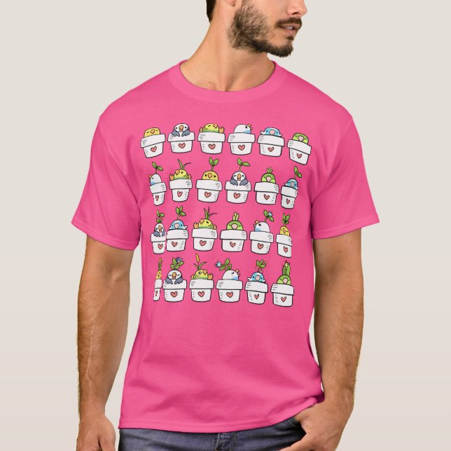Grow Birdies T Shirt (Framsida)