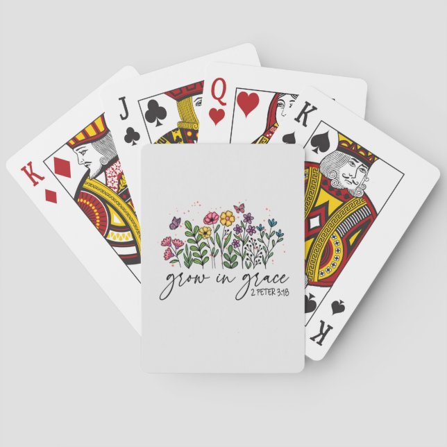 Grow in Grace Casinokort (Baksidan)