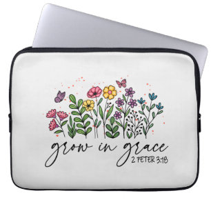 Grow in Grace Laptop Fodral