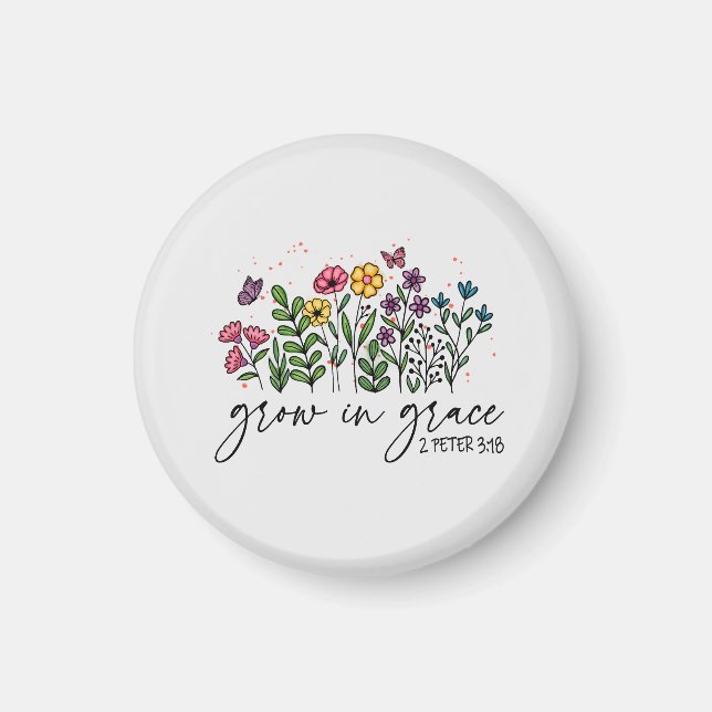 Grow in Grace Magnet (Framsidan)