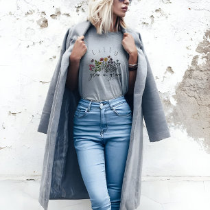 Grow in Grace med verse 2 Peter 3:18 T Shirt