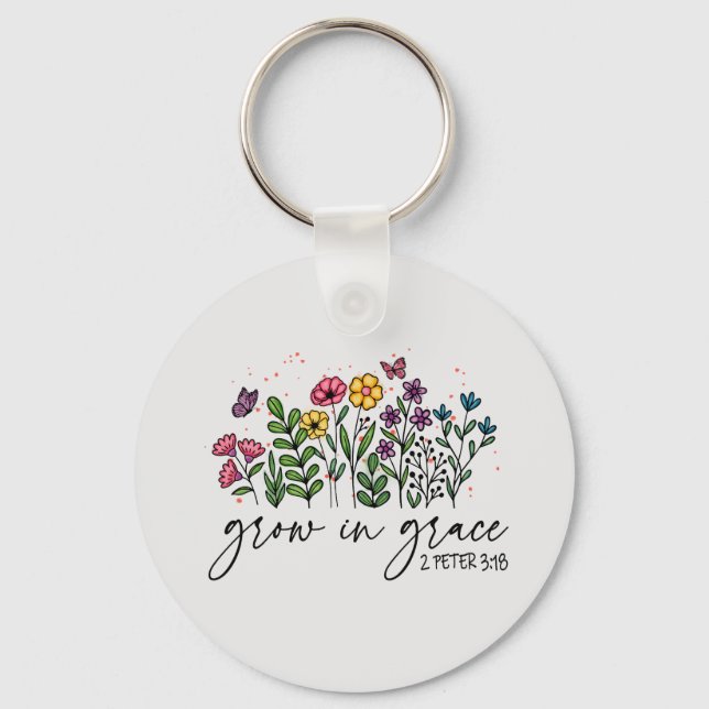 Grow in Grace Nyckelring (Framsida)
