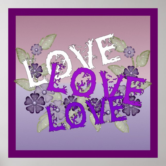 Grow Kärlek Poster (Framsidan)