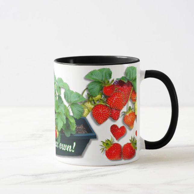 GROW STRAWBERRIES ~ Mugg. Mugg (Höger)