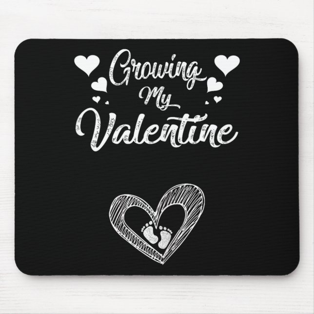 Growing My Valentine Pregnancy New Mom Valentines  Musmatta (Framsidan)