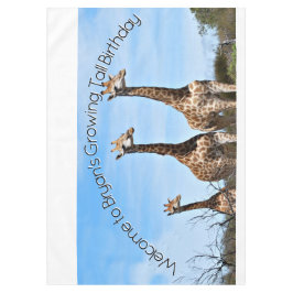 Growing Tall Safari Table Art