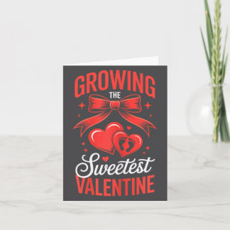 Growing The Sweetest Valentine Pregnancy Announcem Kort
