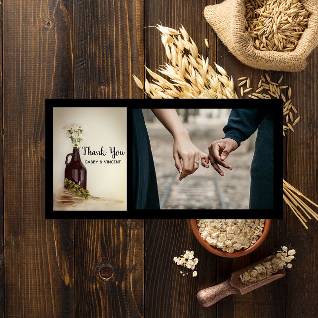 Growler, Skutt, Daisy Brewery Bröllop Tack (Skapare uppladdad)