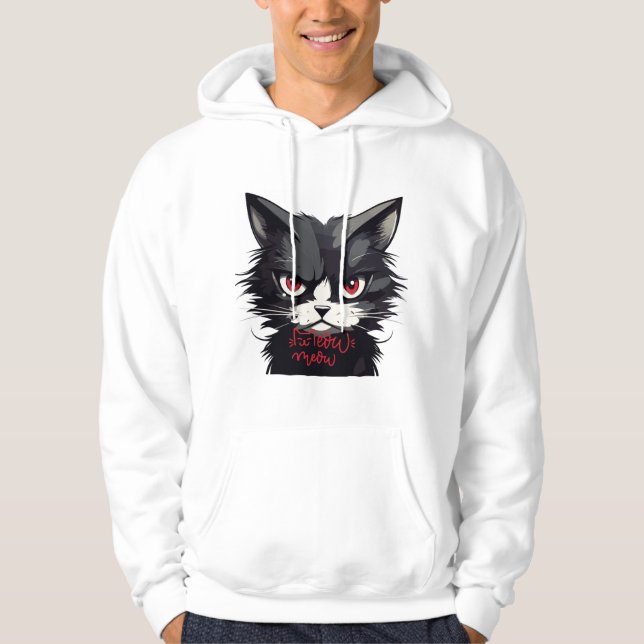"Growling Kattunge" Hoodie (Framsida)