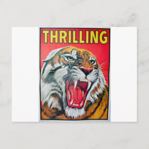 Growling Tiger Vykort