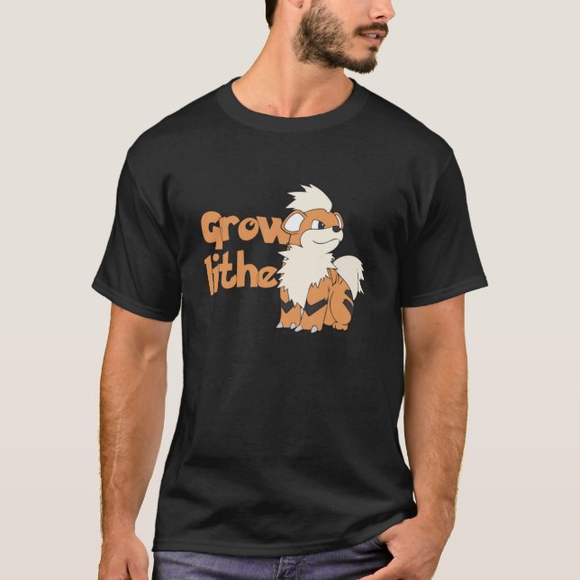 Growlithe Classic T Shirt (Framsida)
