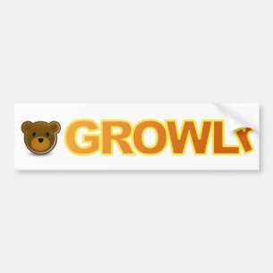 GROWLr bildekal