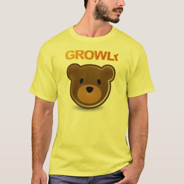 GROWLr T-tröja T-shirt (Framsida)