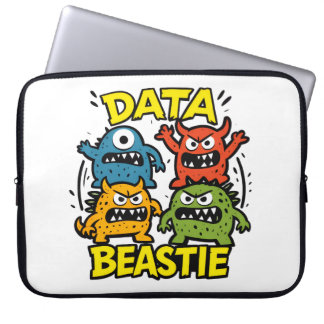 Growly Data Beastie Laptopfodral Laptop Fodral