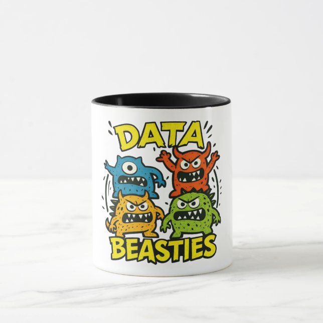 Growly Data Beasties Mugg (Center)