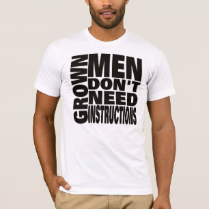 Grown Manar behöver inte instruktioner Shirt TBA Tee Shirt