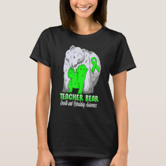Growth And Rebuilding Child Awareness Teacher Bear T Shirt