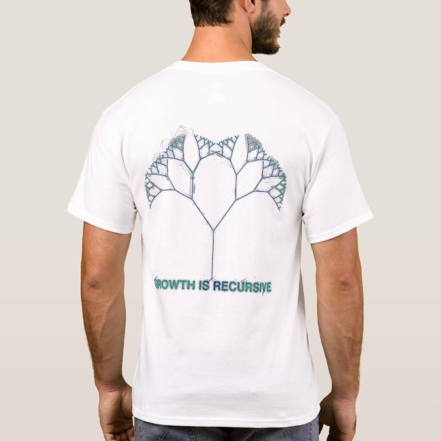 GROWTH_IS_RECURSIVE T SHIRT (Baksida)