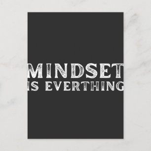Growth Mindset Entrepreneur Teacher Fitness Motiva Helg Vykort
