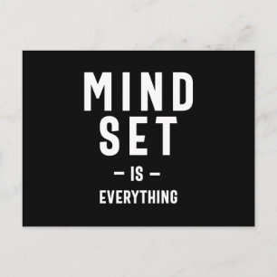 Growth Mindset Entrepreneur Teacher Fitness Motiva Vykort