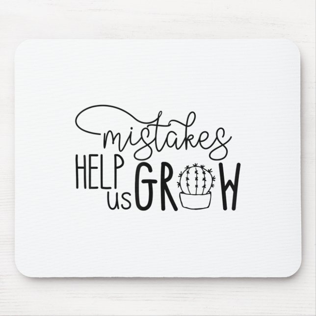 Growth Mindset Teacher Mistakes Help Us Grow Men W Musmatta (Framsidan)