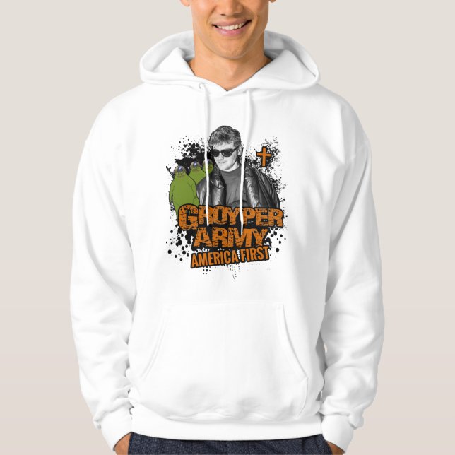 Groyper Army - hoodie (Framsida)