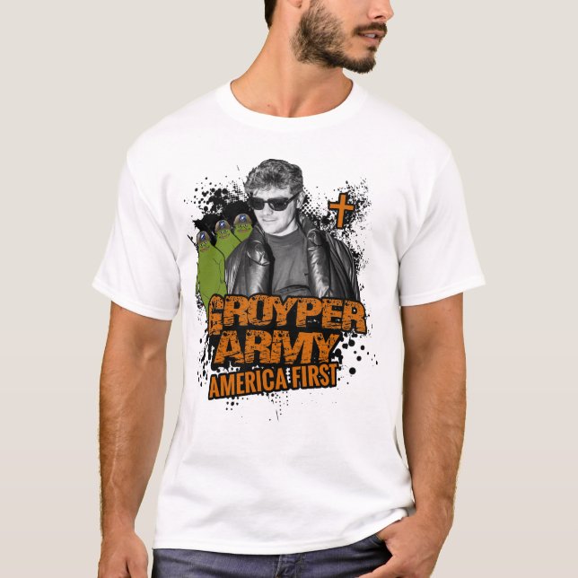 Groyperarmén T Shirt (Framsida)
