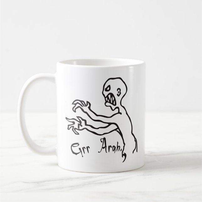 Grr Argh Vampire Sayer Coffee Mugg (Vänster)