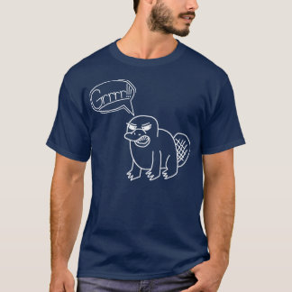 GRR-näbbdjur! - Mörk Tee Shirt