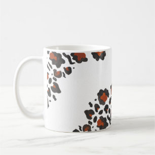 Grr Vild Animal Print Oversized Chevron Mugg