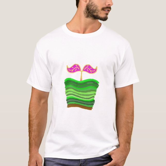 Grren Pot-TShirt T Shirt (Framsida)