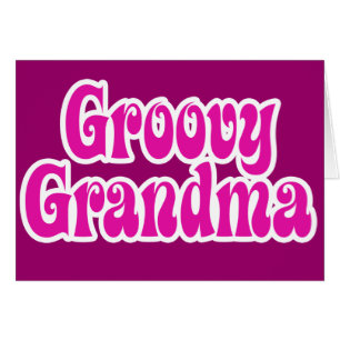 Grrovy Grandma Hälsningskort