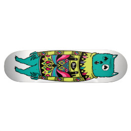 Grrr! Gamla skoldäck Skateboard Bräda 19,5 Cm